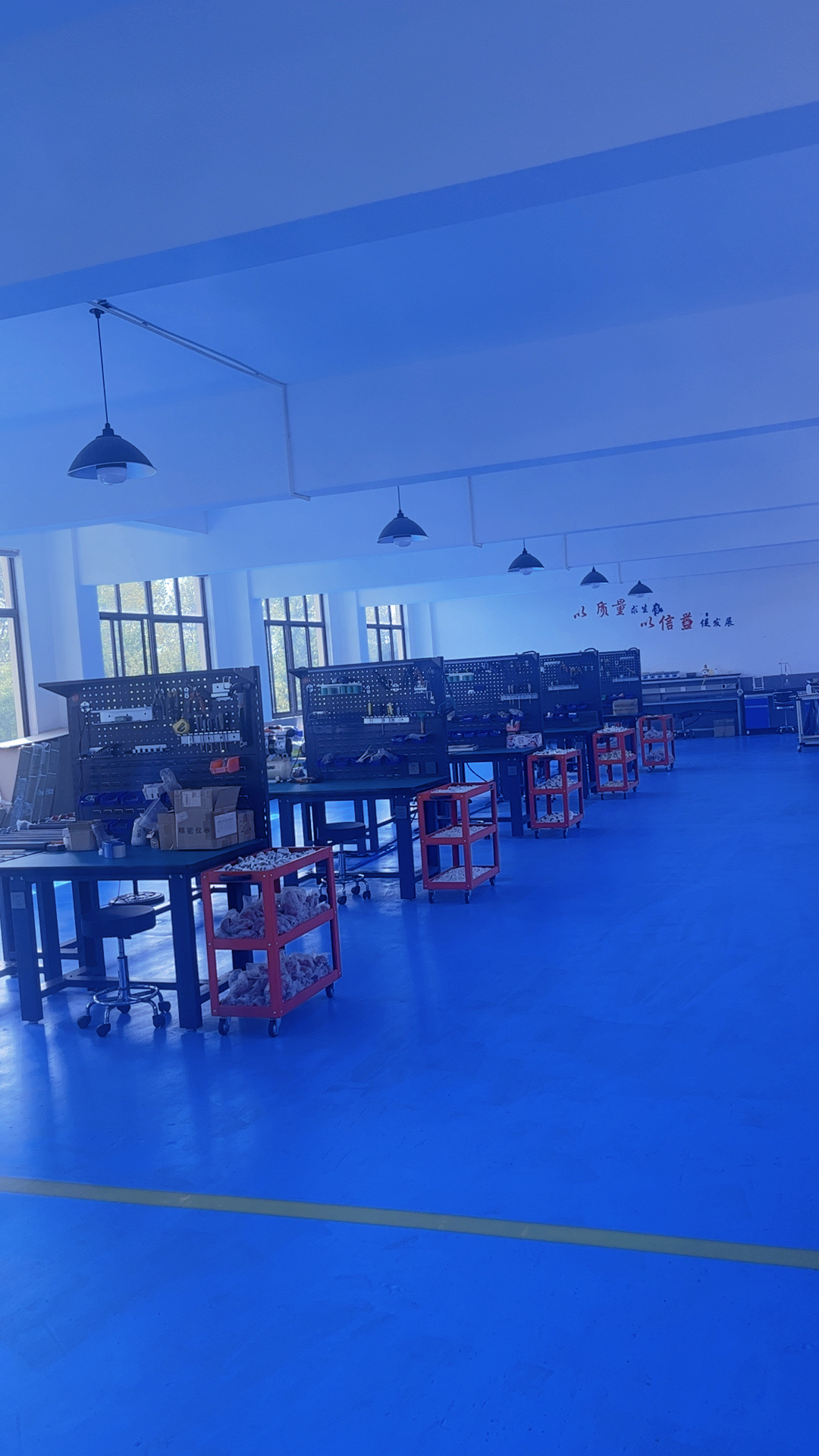 钨铼热电偶 车间一角