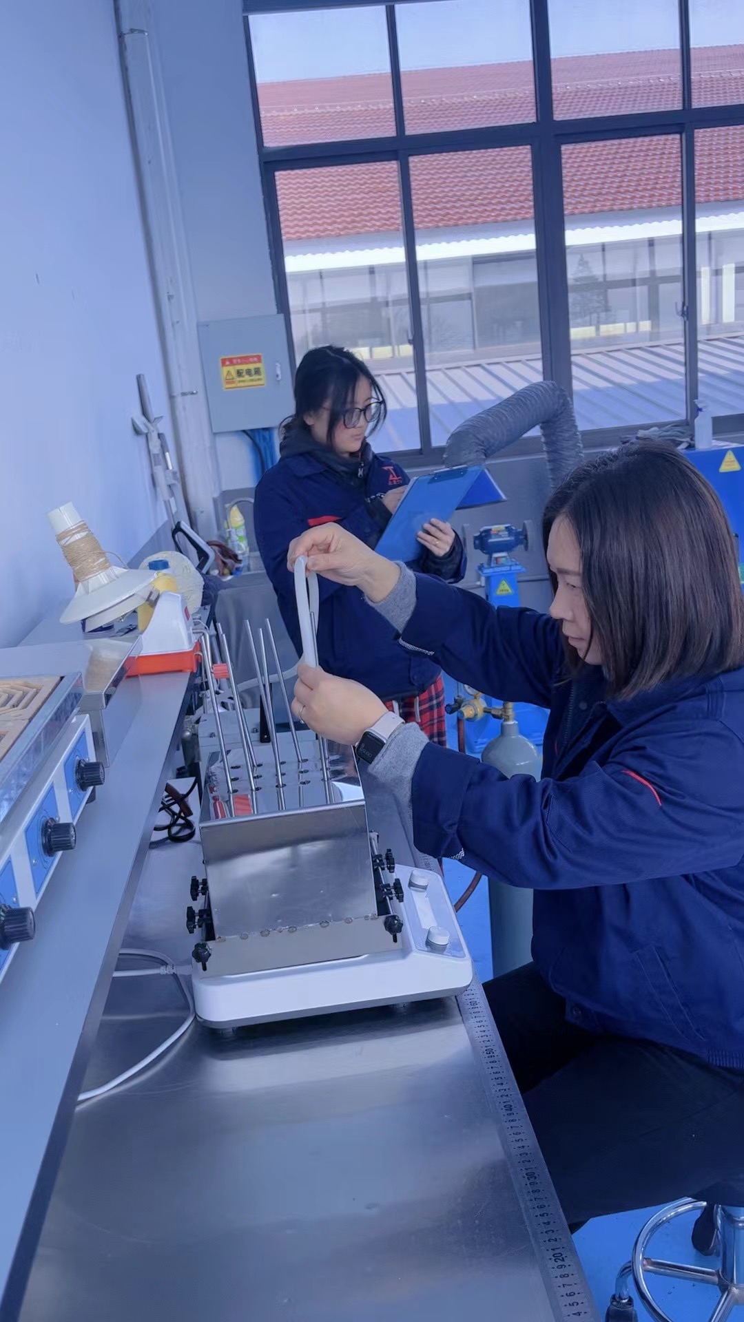 钨铼热电偶 车间一角